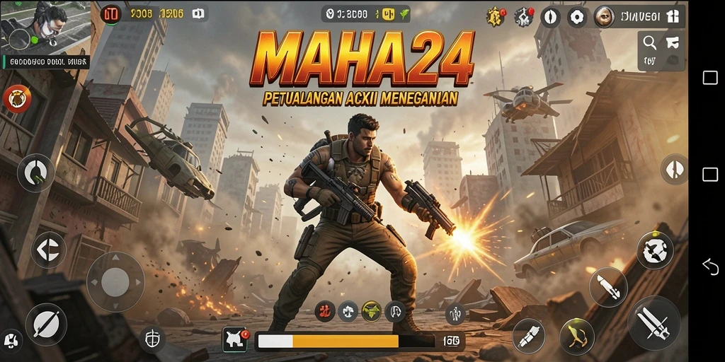 Gameplay seru dengan aksi menegangkan di MAHA24.