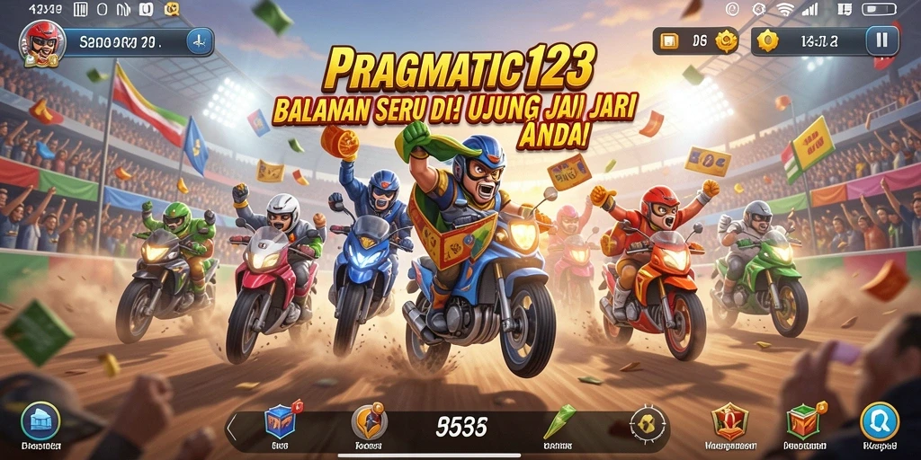 Tampilan screenshot gameplay Racing yang dinamis dan menarik.