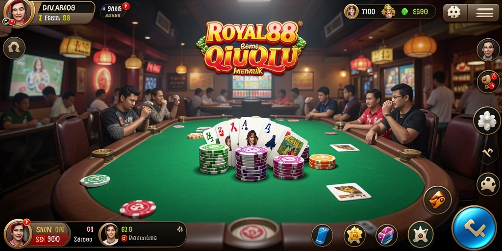 Gameplay menegangkan QiuQiu di ROYAL88