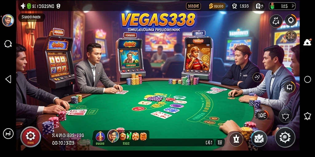 Tampilan menarik dari gameplay Simulation di VEGAS338.