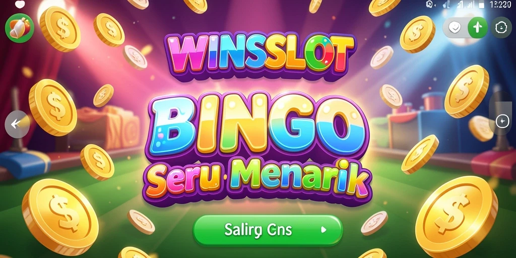 Screenshot gameplay Bingo WINSLOT yang menampilkan keseruan bermain.